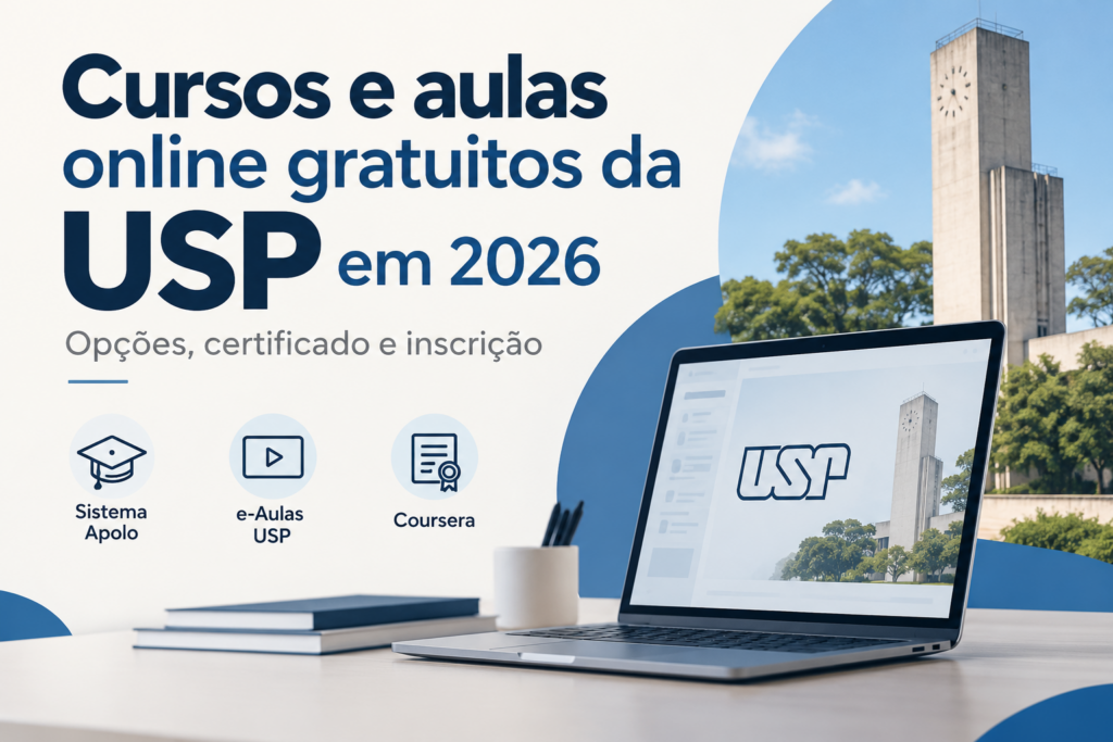 Cursos Online Gratuitos da USP em 2026