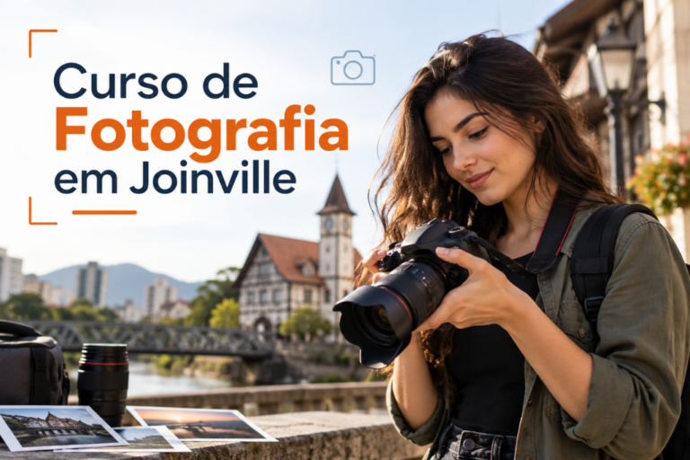 Curso de fotografia em Joinville